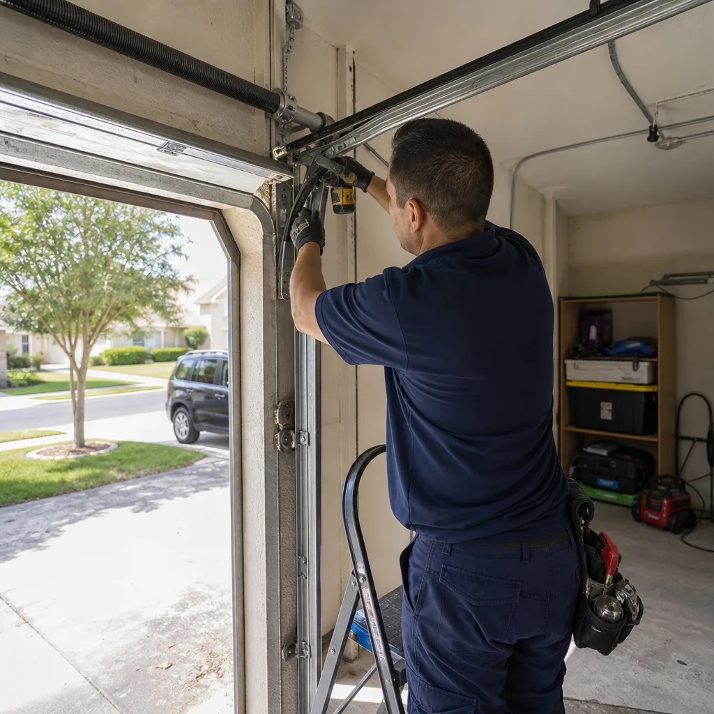 Garage Door Spring Repair in Sanford